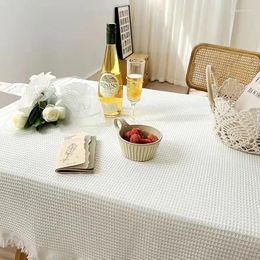 Table Cloth B84pastoral Style Tablecloth High-end Po Book French Round Thickened Coffee Cotto