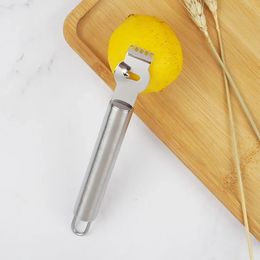 Lemon Peeler Stainless Steel Zester Grater Lime Orange Citrus Fruit Peeling Bar Accessories Knife Kitchen gadgets