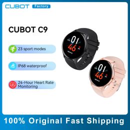 Watches CUBOT C9 SmartWatch 1.28" Color Screen 23 Sport Modes Heart Rate Sleep Monitor IP68 Waterproof Sport Smart Watch for Men Women