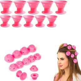 Tools 10 Pcs Magic Hair Rollers Include 5pcs Large And 5pcs Small Silicone Curlers, Great Valentine's Day Gifts And Mother's Day Gifts