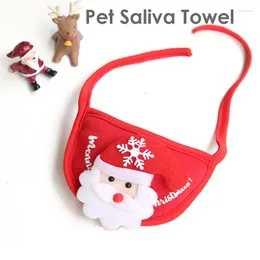 Dog Apparel Cat Pet Christmas Hat Adjustable Puppy Holiday Bib Santa Autumn And Winter Clothing Accessories