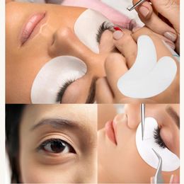 False Eyelashes 50/100pcs Hydrogel Gel Eye Patches For Eyelash Extension Eyepads Patch Lash Mask Eyepad Makeup Collagen Graft