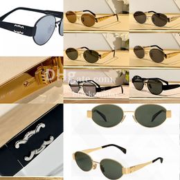 Rimless Oval Sunglasses Women Beach Sun Glasses Trendy Eyewear Summer Outdoor Goggles With Box