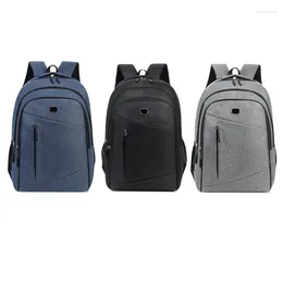 School Bags Man Backpack Travel 17'' Laptop Oxford Cloth Business For Daily