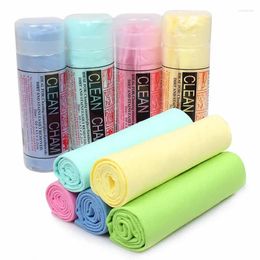 Towel Super Absorbent Magical Auto Care Suede Chamois Towels Car Cleaning Wash Cloth Brush