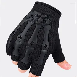 Cycling Gloves Universal Non Slip Women Men Breathable Half Finger Bike Bicycle For Outdoor Hiking Camping Hunting