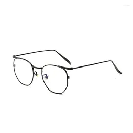 Sunglasses Frames 2024 Glasses Frame Men Titanium Lightweight Retro Round Vintage Eyeglasses Women Myopia Optical Lens Fashion Eyewear