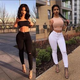 Women's Jeans Plus Size Woman High Waist Korean Streetwear Women Pants Pencil Trousers Jean Oversize