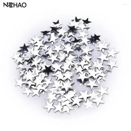 Party Decoration 6mm/10mm Plastic Stars Table Confetti Sprinkles Birthday Wedding Blue Gold Silver Green Metallic