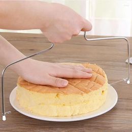 Bakeware Tools Adjustable Stainless Steel Wire Cake Cutter Slicer Kitchen Accessories Leveller Bread Knife Baking Pastry