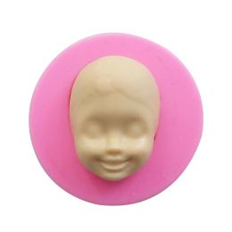 Moulds Kitchen Accessories Baby Face Cooking Tools Silicone Mold For Baking Kitchenware Chocolate Candy Jelly Fondant Cake Decorating