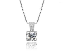 Diamond PendantColor 0.5CT-2CT Moissanite Necklace Gift Wedding Party Female Clavicle Chain Bull Head11848449