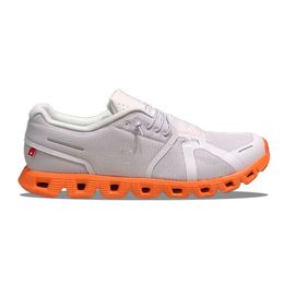 Designer de moda White Orange Splice Sapatos de tênis casuais para homens e mulheres Sapatos de nuvem Sapatos de corrida Sênis leves lentos ao ar livre DD0424A 36-45