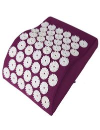 Massage Cushion Acupressure mat Relieve Stress Pain Acupuncture Pillow Spike Yoga Neck Head Pain Stress Relief Pillow233s2001758