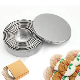 Moulds 12pcs Circle Cookie Cutter Set, Round Donut Cutter Baking Mould Dough Fondant Biscuit Cutters 312cm Stainless Steel Kitchen Tool