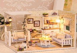 Doll House Furniture Diy Miniature 3D Wooden Miniaturas Dollhouse Toys for Children Birthday Gifts Casa Kitten Diary T2001163797843