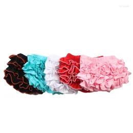 Shorts Selling Solid Colour Summer Cute Girls Children Icing Ruffle Baby Bloomers Underwear