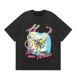 Hellstart Shirt Classic Graphic Tee Designer Mens Hellstart T Shirt Vintage T-Shirts Hip Hop Summer Hellstarshirt Womens Tops Cotton Short Sleeve Clothes 711