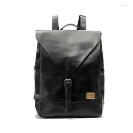 Backpack Women Fashion Male Travel Mochilas School Mens Leather Business Bag Large Laptop Shopping