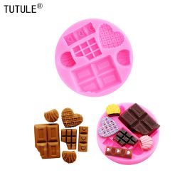 Moulds DIY Cartoon ice cream candy candy cakes silicone mold handmade chocolate crafty cakes dessert decoration baking gadgets mold