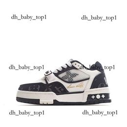 louisvutton shoe 2024 Kids Shoes Designer Virgil Trainers Sneakers Sole Sneaker Yellow White Black Baby Boys Girls Grade School Luxury 1161 lvse kids shoe