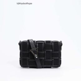 Woven Oblique Botteggas Straddle Square Black White Fashion Bag Lady Venata Shoulder 2024 Small One Bags Designer Cassette Co Canvas PE6W