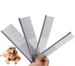 4 Sizes Pet Grooming Brush Comb Tools For Dog Clean Brushes Pin Cat Brush Stainless Steel Dogs Comb Metal Pet Product7827994