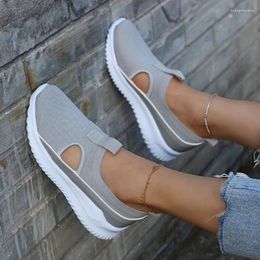 Casual Shoes Weaving Women's 2024 Spring Summer Sneakers Running Soft Bottom Breathable Flat