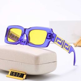 Designer Sunglasses 2024 New Fashion Small Frame Personalised Street Photo Concave Shape Glasses Driving Sunglasses Trendy Sunglasses