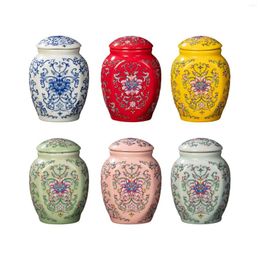 Storage Bottles Temple Ginger Jar Tea Bedroom Versatile Flower Arrangement Home