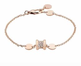 Fashion Bracelets Gold and Silver 2 Colors Temperament Original Charm Bracelet for Man Women Popular Highquality1621576