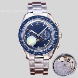 Designer watches mens watch high quality moon watch timer reloj Ceramic bezel Fully automatic mechanical movement watches men Orologio di Lusso montre wristwatch