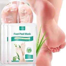 Feet Aloe Foot Peel Mask For Dry Rough Cracked Feet,Brightening Your Feet,Soothing Your Feet&Heel,Make Your Feet Smooth And Soft