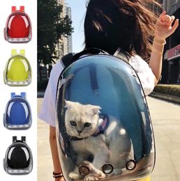 Catcarrying backpack Pet Cat Backpack for Kitty Puppy Chihuahua Small Dog Carrier Crate Outdoor Travel Bag Cave for cat6730189