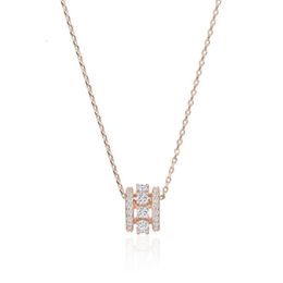 Designer Swarovskis Jewellery Matching Version Transfer Bead Necklace Female Swarovski Element Crystal Small Man Waist Collar Chain Female