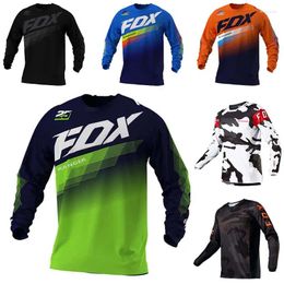 Racing Jackets Rangerfox - Selling Speed Defeats Mountain Bike Long Sleeve Motorcycle Breathable Quick Drying Top Customizable