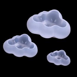 Moulds S/M/L 3D Cloud Shape Chocolate Silicone Mould Mousse Fondant Ice Cube Pudding Candy Soap Candle Moulds Baking Cake Decoration Tool