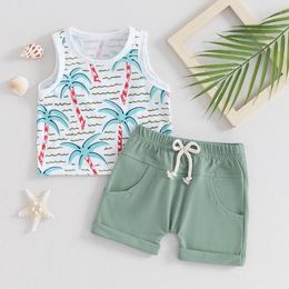 Clothing Sets Toddler Infant Baby Boy Summer Shorts Set Sleeveless Tank Tops T Shirt And Outfit Clothes