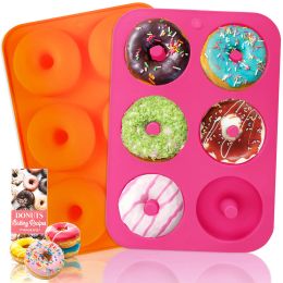 Moulds 4 Size Silicone Baking Pan for Pastry Donuts Silicon Form Doughnut Mould DIY Cake Chocolate Bagels Dessert Bakery Tools