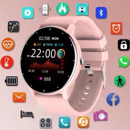 Watches 2023 New Smart Watch Men Women Heart Rate Sleep Health Monitor Fitness Tracker IP67 Waterproof Sports Smartwatch For Android IOS