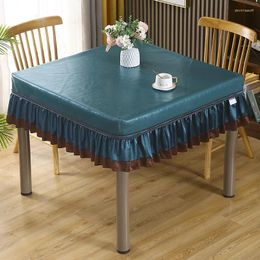 Table Cloth A117tablecloth Wash-free Oil-proof And Waterproof Square Fire Cover Mahjong Machine Dust Long Coffee Clo