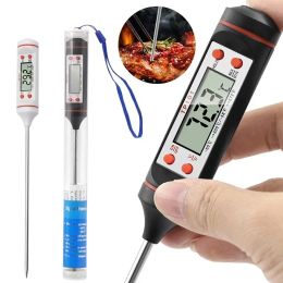 Grills Kitchen BBQ Thermometer Water Oil Cooking Meat Food Thermometers Cake Candy Fry Grill Dinning Household Oven Tool