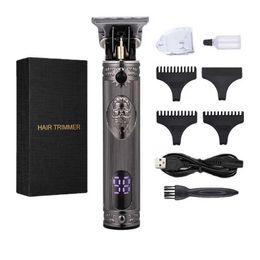 Hair Trimmer clipper wireless electric hair with digital display beard mens Q2404272