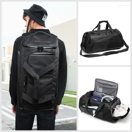 Backpack Men Gym Bag Large Capacity Training Fitness Workout Sports Business Travel With Shoes Pouch Dry Wet Yoga Bags