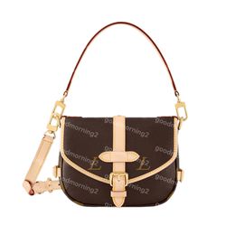 Saumur BB Bag 5A Shoulder Bag Crossbody Tote Handbag Women Fashion Luxury Designer Messenger Bag TOP Quality Purse Pouch Saddle shoulder bag Brown 46740