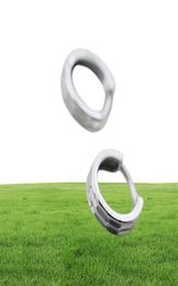 Solid Sterling Silver Simple Huggie Hoop Earrings Men Women A1044 1320160