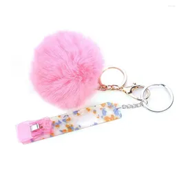 Keychains Debit Grabber Keychain Atm Card Plastic Clip For Long Nails Contactless Bank Reader D