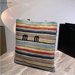 Miumiubag Designer Purse Miui Luxury Bag Brand Handbags Raffias Designer Bag High Quality Cosmetic Bag Genuine Leather Crossbody Bag Mes 7038