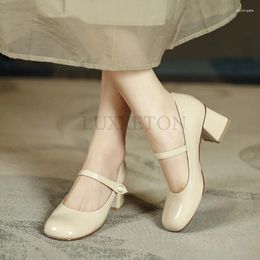 Dress Shoes Anti-slip Round Toe Sandals Ladies Casual Summer Hollow Simple Elegant Korean Fashion Party Women Design High Heels