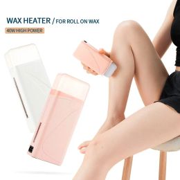 Waxing Foreverlily Portable Wax Heater For Roll On Wax Hair Removal Wax Heating Machine Depilatory Wax Warmer Wax Roller Waxing Machine